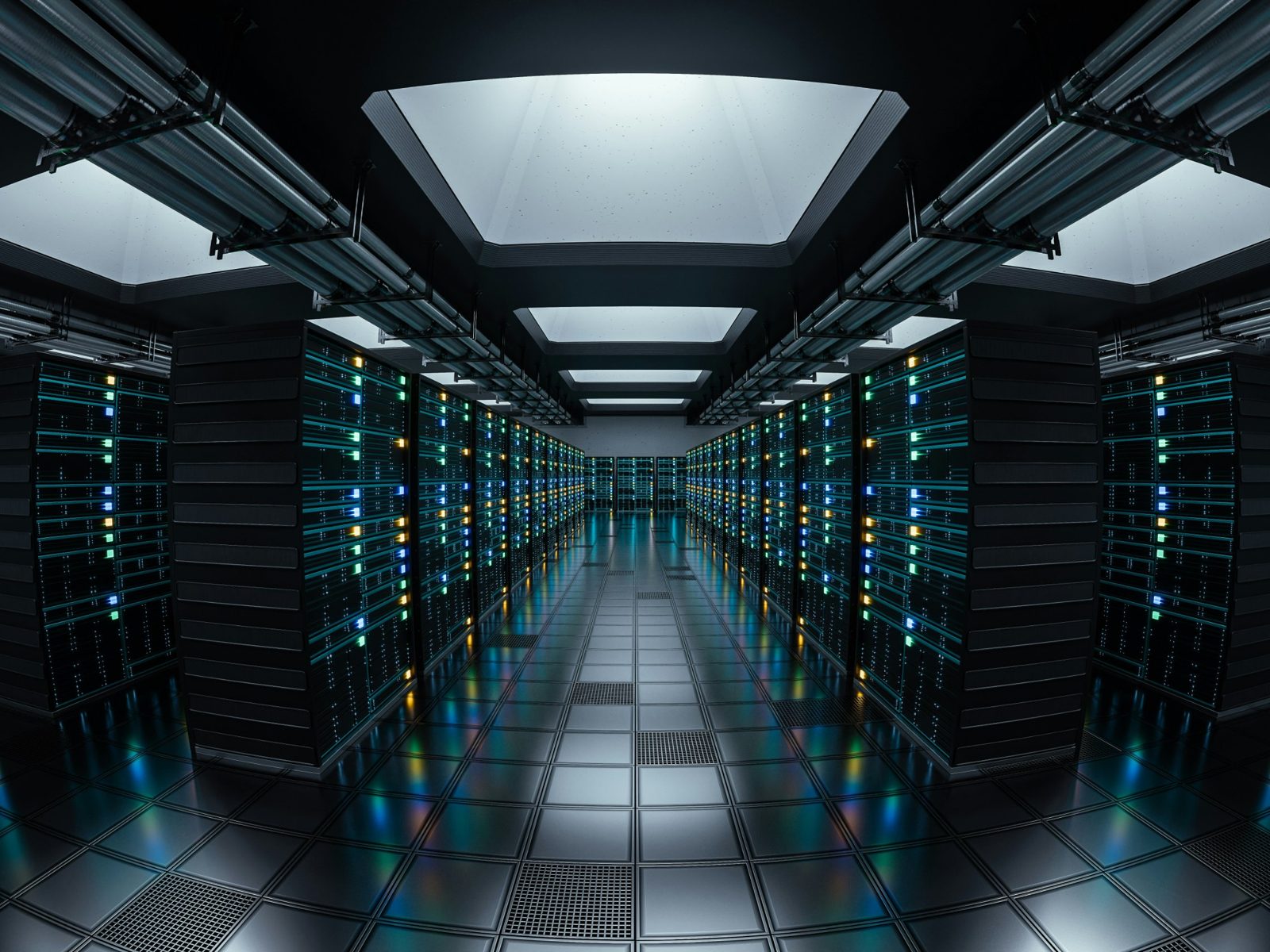Data centre server racks